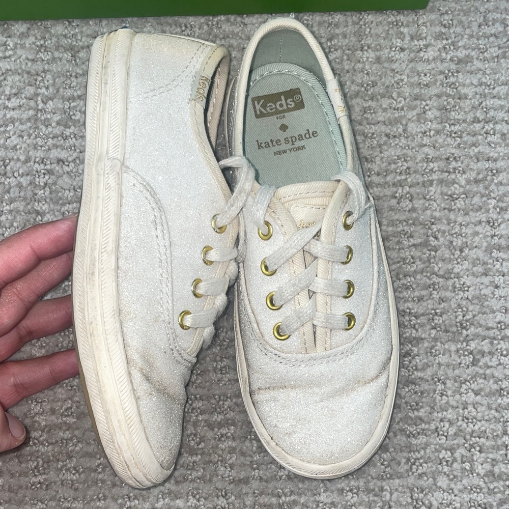 Keds for Kate Spade Kids' Gold Sneakers - Picture 3 of 14